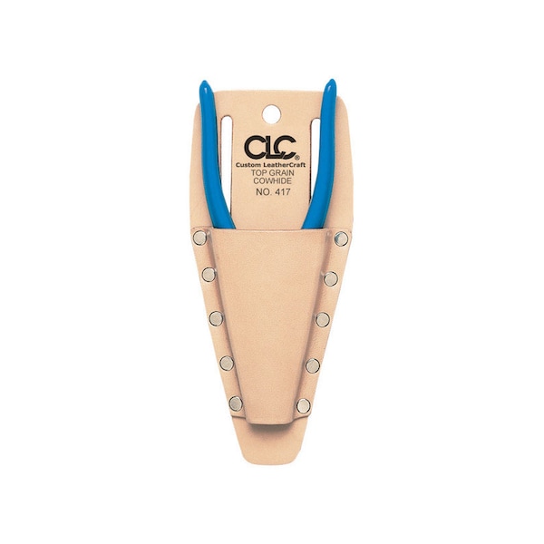 Custom Leathercraft 1 pocket Leather Plier and Tool Holder 3.8 in. L X 8.3 in. H Tan 417 - main